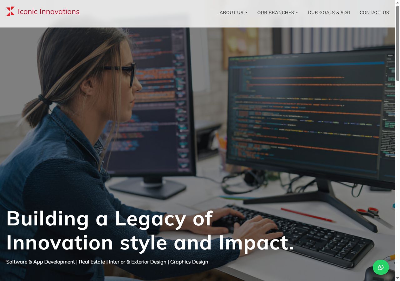 Iconic Innovations — live site preview